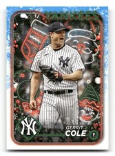 2024 Topps Holiday Baseball - Base - Gerrit Cole #H12
