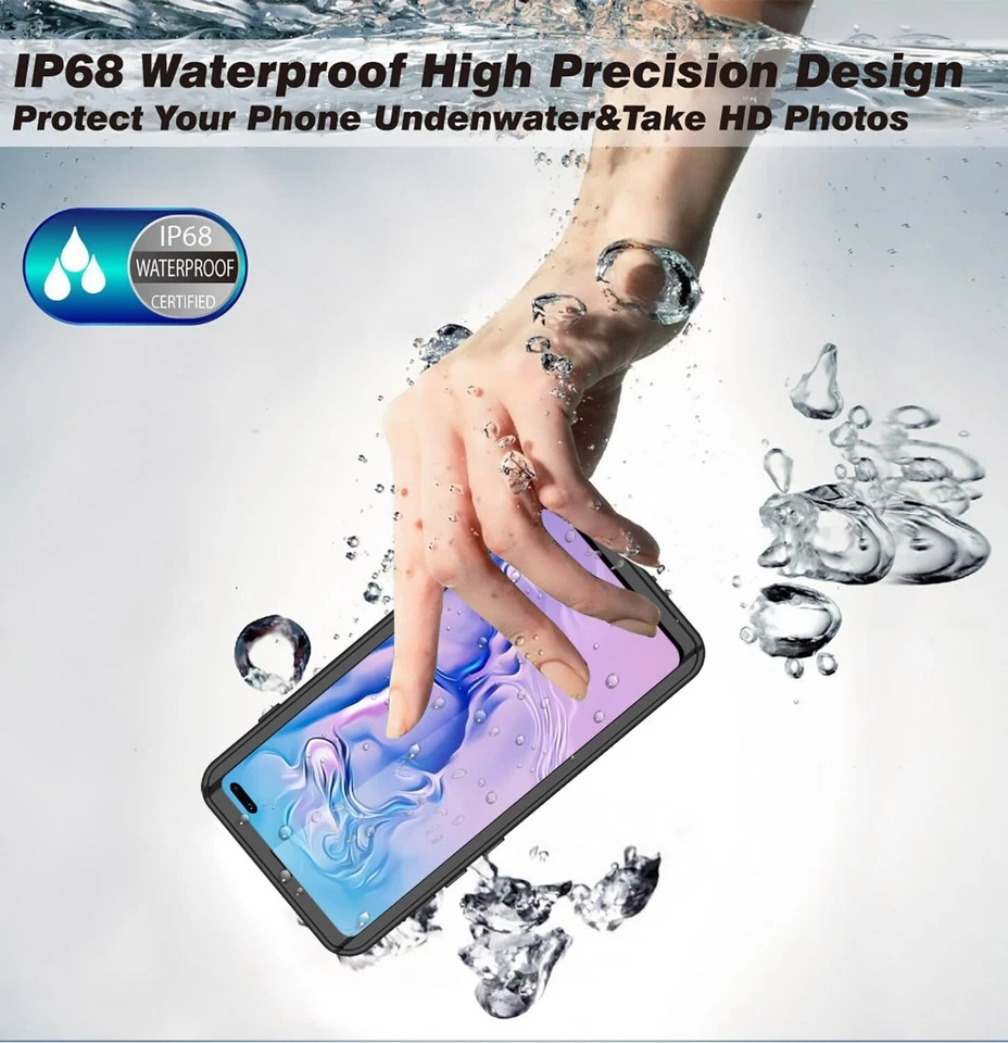 Водонепроницаемый ударопрочный сверхпрочный чехол-броня для Samsung Galaxy S10/S10 Plus - Изображение 3 из 4