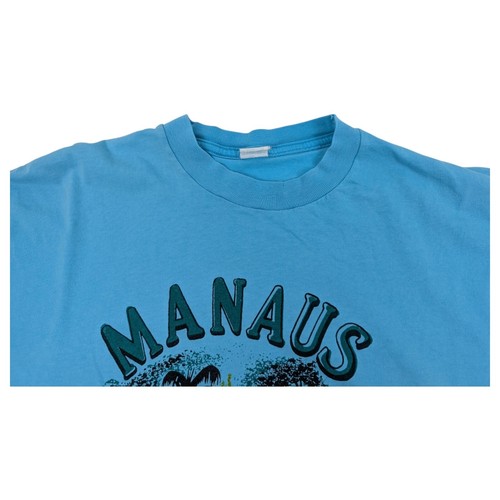 Vintage 80s 90s Manaus Amazonas Brazil Travel Shirt Sz XL/XXG Single Stitch - Picture 5 of 10