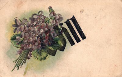 Vintage Postcard Greetings To Will Best Wishes Kind Thoughts Friendship Souvenir