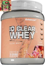 Labs Io Clear Whey Protein, Available in 3 Flavors, 20 Servings, 24G Protein per