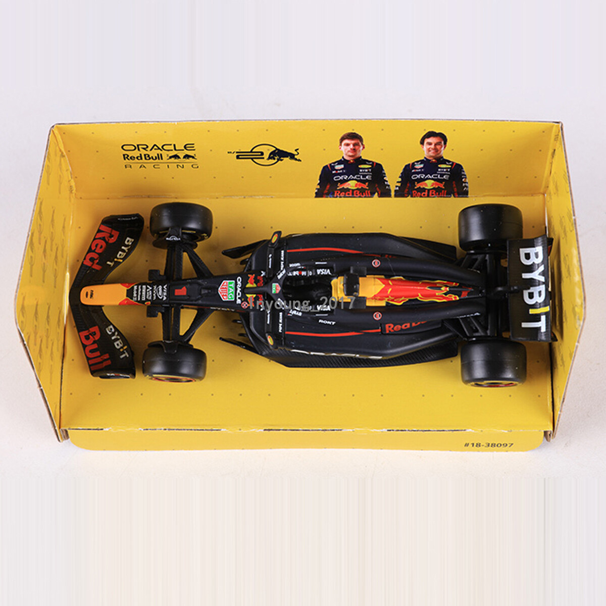 1/43 Scale F1 Red Bull RB20 2024 #1 Max Verstappen Diecast