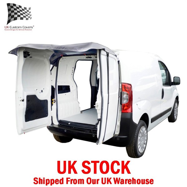 UK Custom Covers Fiat Fiorino SchiebetüR Markisenverdeck Abdeckung 2008+ Grau-image