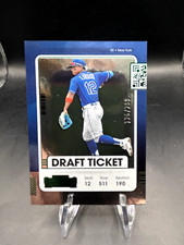 2021 Panini Contenders - Draft Green Ticket #91 Francisco Lindor 125/299