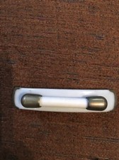 1980's Barrette Silvertone And White