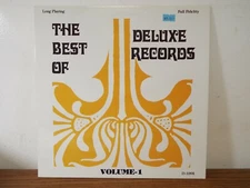 THE BEST OF DELUXE RECORDS VOLUME 1 SWEDEN PRESS LP VINYL ALBUM