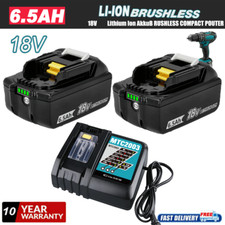 BL1860B For Makita 18V 6.0Ah 3Ah Lithium ion LXT BL1830 BL1850 Charger / Battery