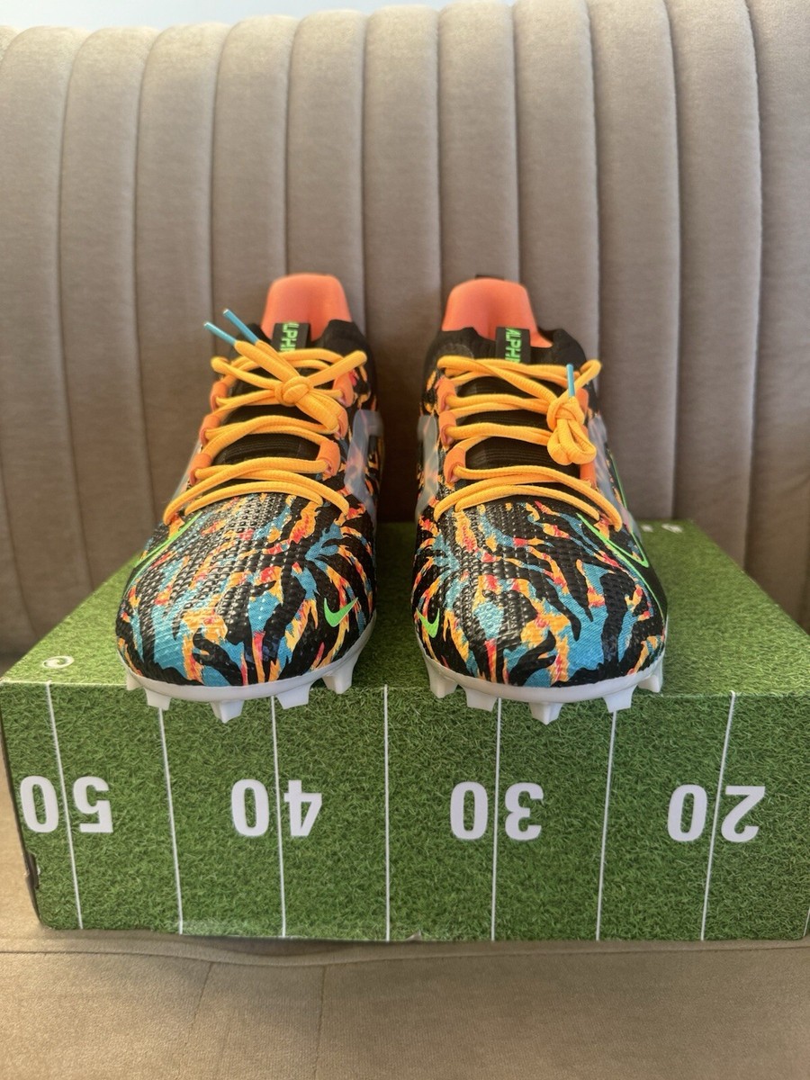 Nike Alpha Menace 4 Elite Travis Kelce Black Green HF4316  display picture 3