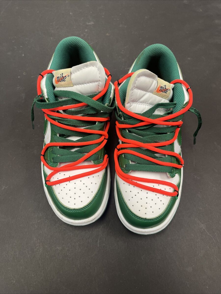 Nike Dunk Low x OFF-WHITE Pine Green Size 7.5 Dealer Nike Dunk Low x OFF-WHITE Pine Green Size 7.5 Dealer