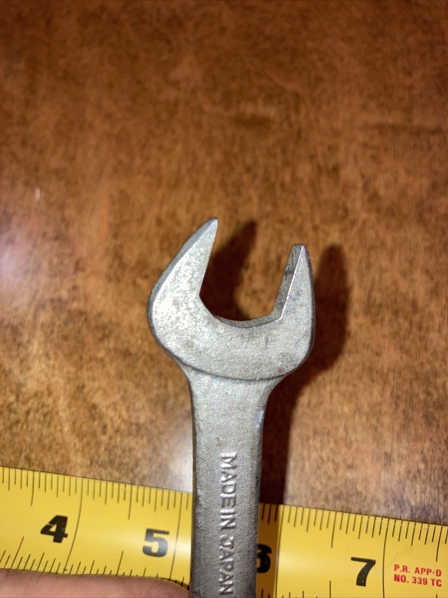 KAWASAKI MITO-11 14mm 17mm Open End Combo Wrench Vintage OEM JAPAN