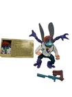 Baxter Stockman  Complete With Card Teenage Mutant Ninja Turtle 1989 Playmates