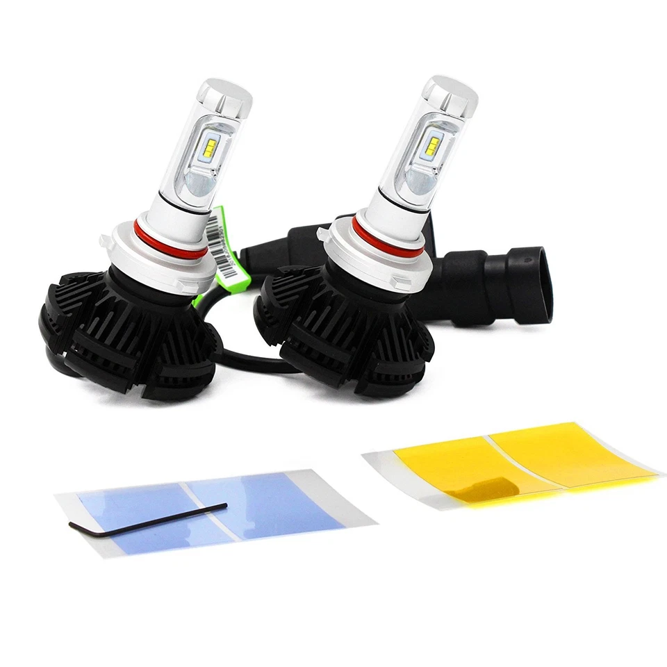 Allá Lighting 9005 SB Bombilla Faro Luz Alta/DRL Blanco Azul AMARILLO Foto 4 de 4