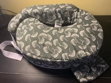 My Brest Friend - Grey Flowing Fans - Original Nursing Pillow
