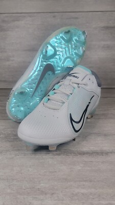 Nike Hyperdiamond 4 Elite WM Softball Cleats SZ 8.5 Photon Dust/Black CZ5917-003