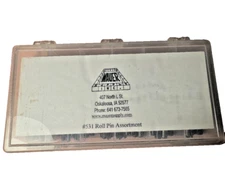 98 Pc Larger Roll Pin Assortment Set w/case Roll Pin Parts NEW Tools 5 sizes 531