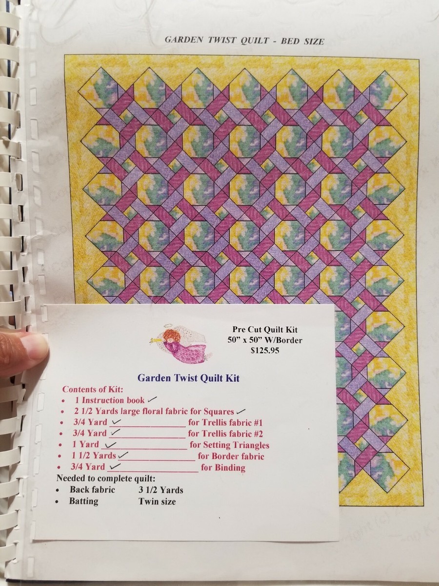 Garden Twist Quilt Pattern Fasci Garden