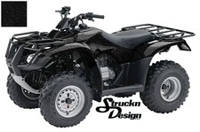 Black Grey Swirled Rubber Look Vinyl Graphic Wrap Kit ATV UTV Golf Cart US Made
