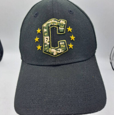 Cleveland Indians Guardians MLB 2019 Armed Forces Day New Era 9FORTY One Size.