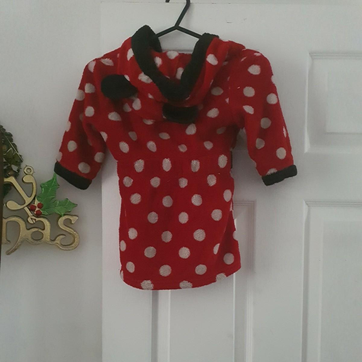 Disney Kids Red Hooded Fleece Dressing Gown Bath Robe Polka Dot Colours 3-4 Yrs | eBay Disney Kids Red Hooded Fleece Dressing Gown Bath Robe Polka Dot Colours 3-4 Yrs | eBay