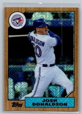 2017 Topps Silver Pack 1987 Topps Chrome Refractor #87-JD Josh Donaldson