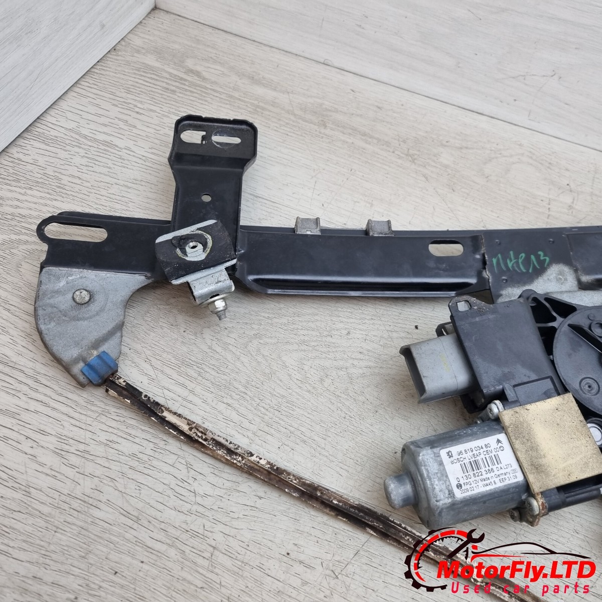 09 PEUGEOT 308 CC CABRIOLET DRIVER RIGHT OFFSIDE FRONT WINDOW  