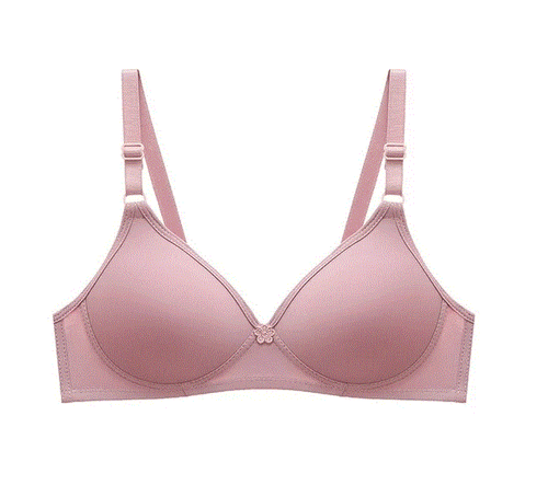 Bras for Women's, Loopsun Women's Bra Solid Wire Free Underwear One-Piece Bra - Picture 9 of 12