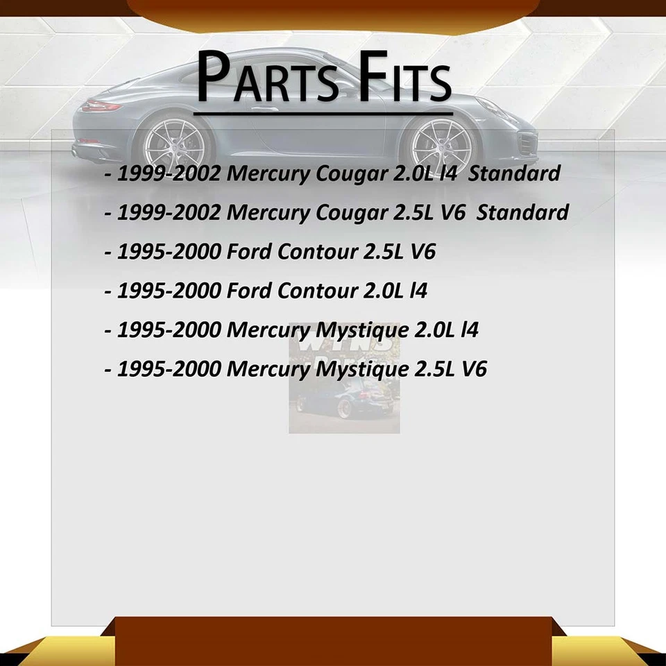 Kit de eslabones de barra estabilizadora delantera trasera Mevotech 4x para Ford Contour 2,5 L 1995-2000 Foto 2 de 4