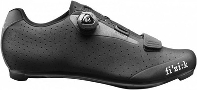 フィジーク（FIZIK） Men's Cycling Shoes 6.5 - 7, Black/Dark Grey 