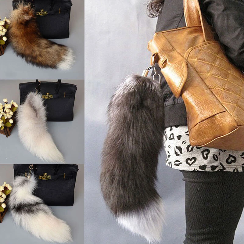 Faux fur hotsell bag charm