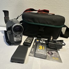 RETRO JVC GR-SX950U VHS-C Camcorder with Bag, Battery,charger Tested Working