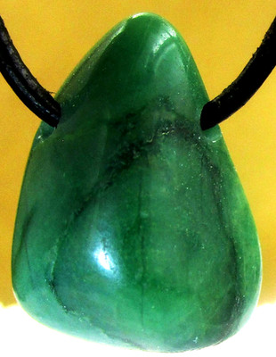BUDSTONE Freeform Trommelstein gebohrt  EDELSTEIN ANHÄNGER    Nr.5