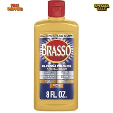 NEW Brasso-2660089334 Multi-Purpose Metal Polish, 8 oz FAST SHIPPING