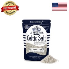 Hand Harvested French Coarse Sea Salt 1.1lb Mineral Rich Organic for Cooking