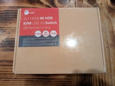 SIIG 2x1 HDMI 4K HDR KVM USB 3.0 Switch with ...