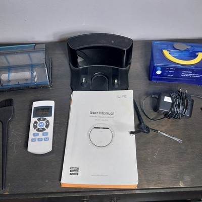 ILIFE V5s Pro Robot Vacuum Cleaner Parts Model Charger/ and other accessories