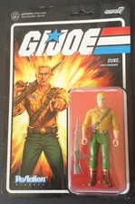 GI Joe DUKE FIRST SERGEANT Action Figure Reaction Super 7 Hasbro