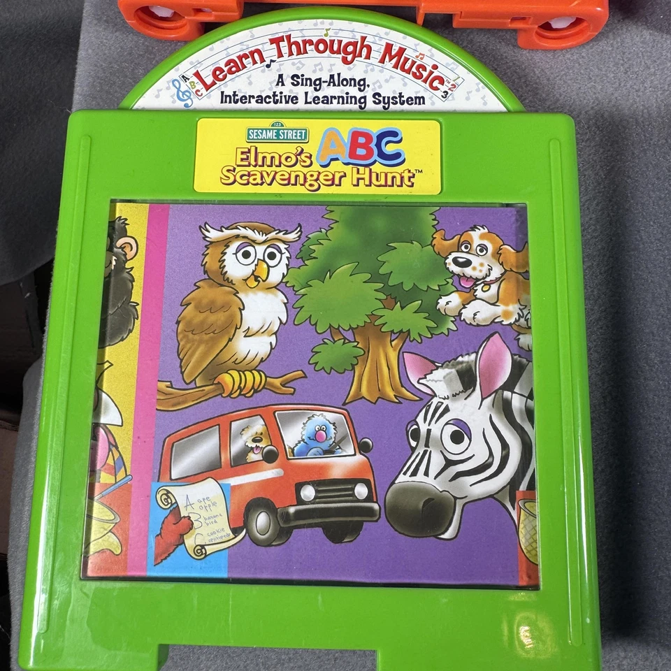 Fisher-Price Learn Through Music Lot of 6 Carts Plus Sesame Street Disney Dora - Image 2 of 4