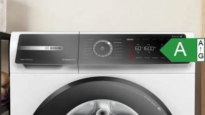 Bosch Waschmaschine Serie 8 10kg 1600U A Dampf Home Connect Frontlader Weiß