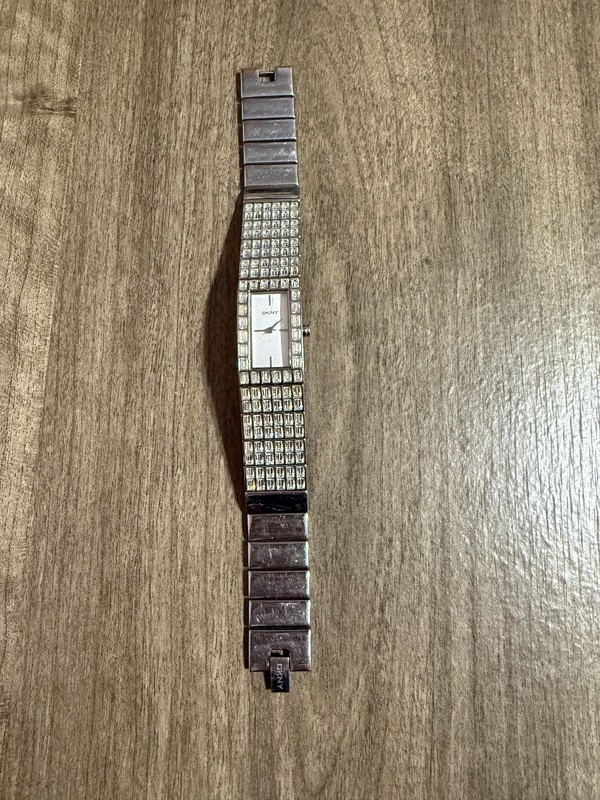 DKNY Solid Stainless Steel Watch