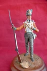 1812 British Line Infantry 24th Warwickshire Regiment 80mm Feet/Eyes