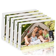 5x7 Acrylic Picture Frames 5Pack, Magnetic Acrylic Photo 5x7 inch 5PACK