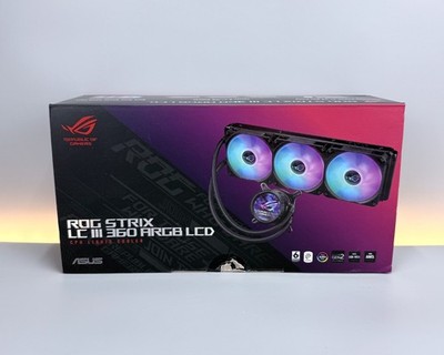 ASUS ROG Strix LC III 360 ARGB LCD 360mm AIO Schwarz AM5 LGA1851 Wasserkühlung