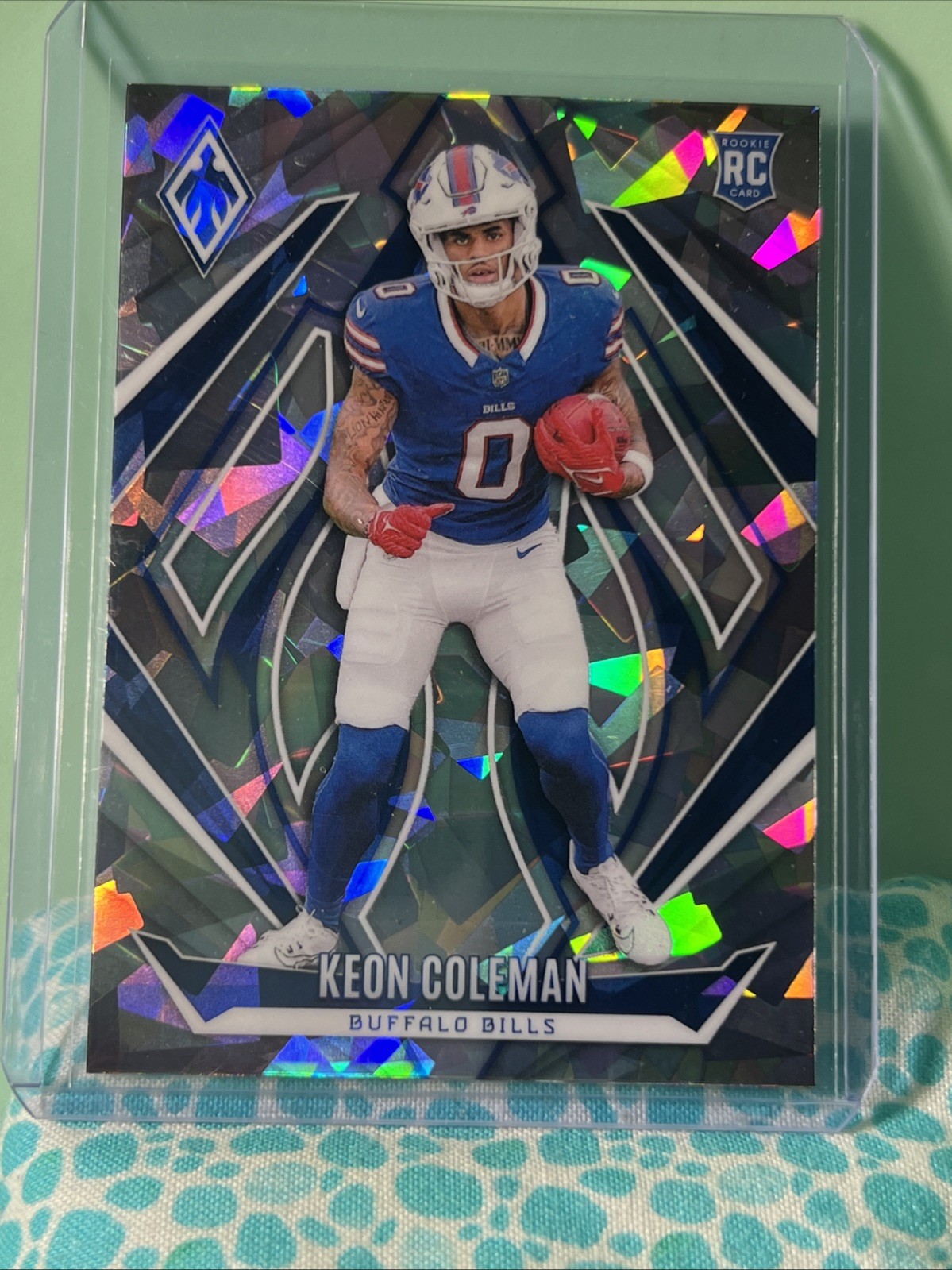 2024 Panini Phoenix - Rookies Keon Coleman #213 Ice (RC)