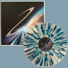 Limousine - Skymall Silver Aqua Splatter LP Vaporwave My Pet Flamingo /150