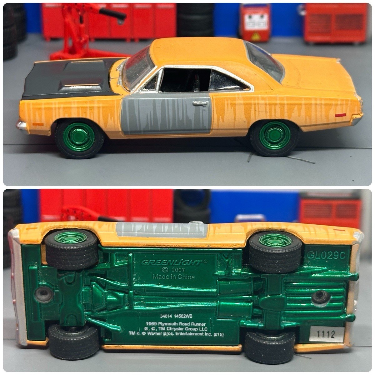 CHASE! Greenlight Hollywood Supernatural '69 Plymouth Road Runner