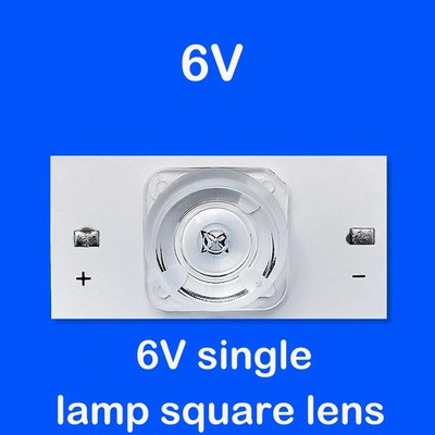 3V 6V SMD Lamp Beads With Optical Lens Fliter for 32-75 inch LED TV Repair With