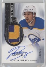 2021-22 Upper Deck The Cup Rookie 81/249 Brett Murray #118 Patch Auto 0t9e