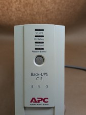 APC BK350 Back-UPS CS 350VA UPS Battery Backup Needs New Battery
