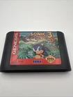 SEGA Sonic the Hedgehog 3 Sega Genesis Platformer Game Cartridge Tested
