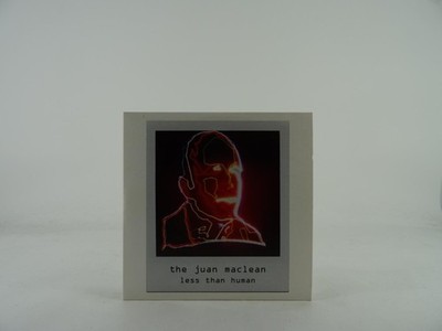 THE JUAN MACLEAN LESS THAN HUMAN (424) 9 Track Promo CD Album including Card Sle